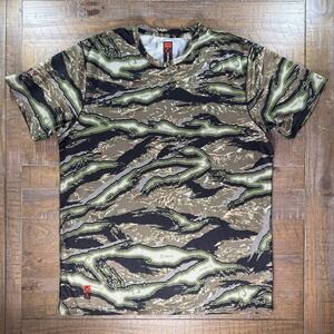 Origin Tetraloc Lyte T Shirt Men Sz XL Raptor Woodland Camo Hunting Performance
